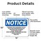 Signmission Fragrance Free Environment For The Health, 14 in W x Rectangle, Aluminum OS-2PACK-NS-A-1014-L-12907 - alternate 3